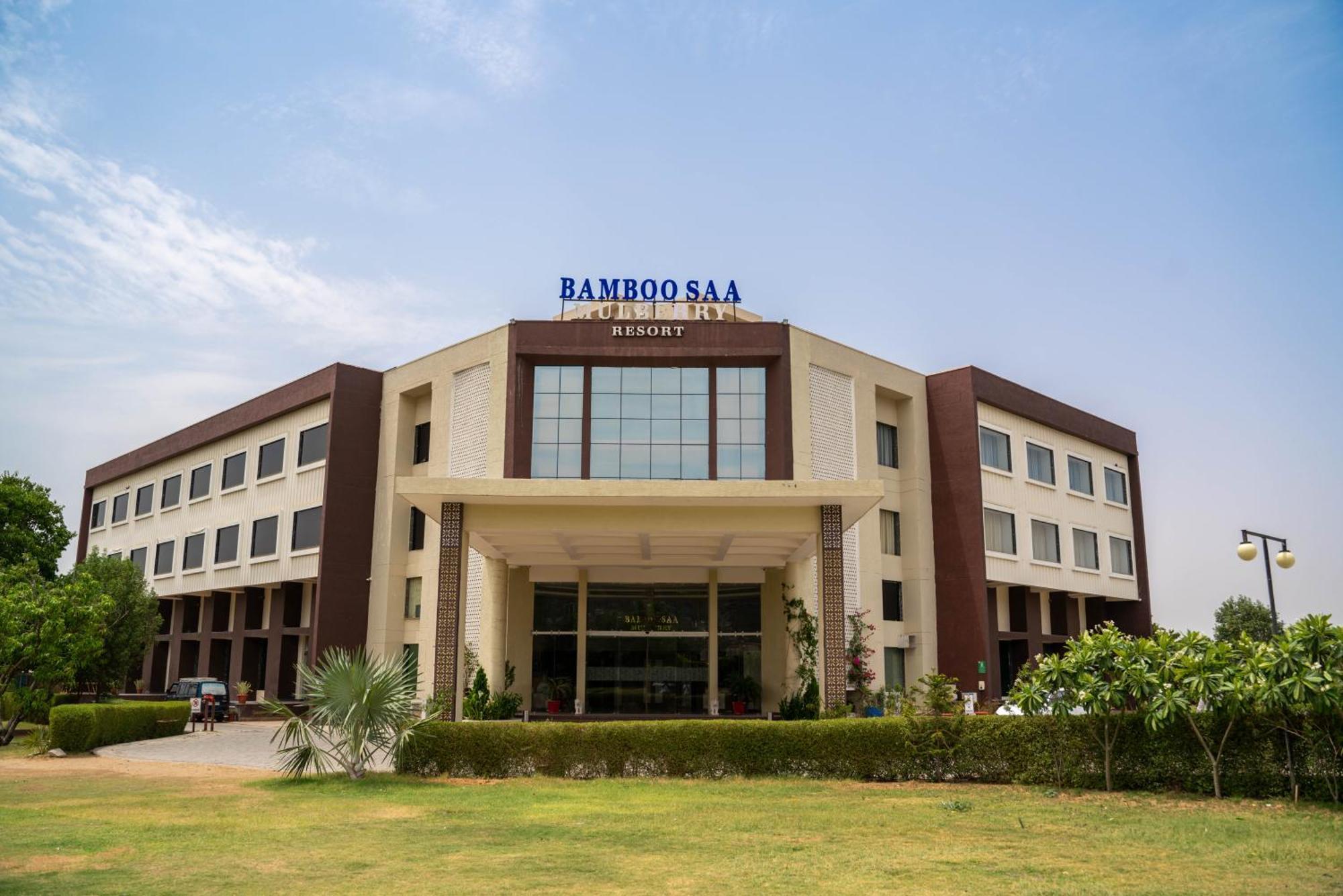 Bamboo Saa Mulberry Resort Pushkar Exterior foto
